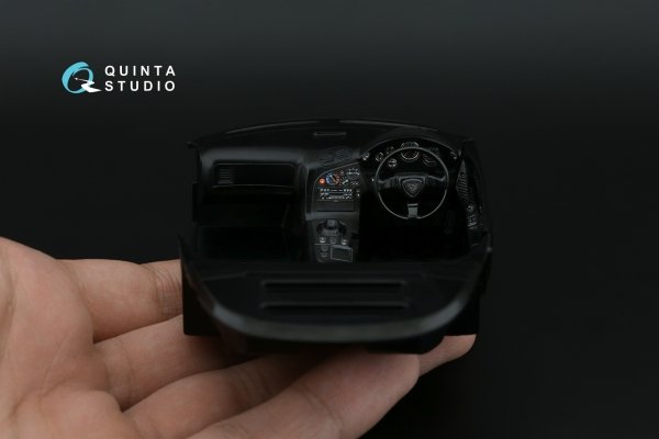 Quinta Studio QD+24024 Efini-Mazda RX-7FD 3D-Printed &amp; coloured Interior on decal paper (Aoshima) 1/24