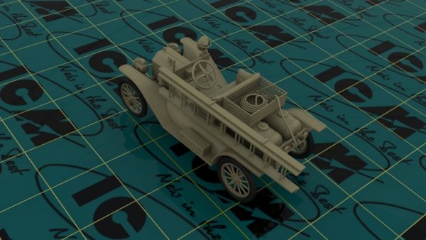 ICM 24017 Model T 1914 Fire Truck with Crew (1:24)