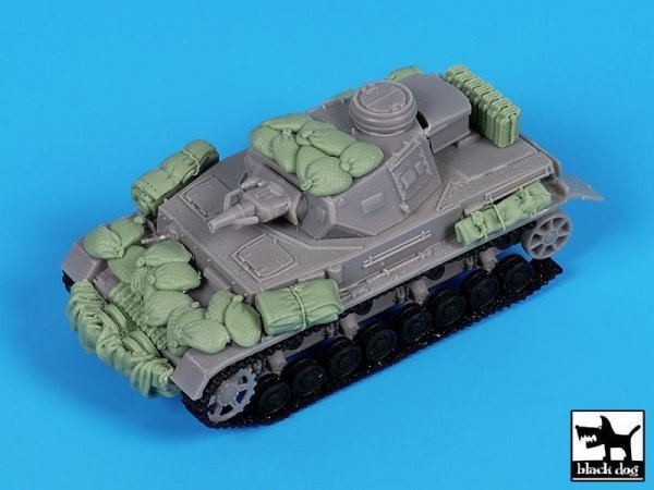 Black Dog T72123 Pz.Kpfw IV accessories set for Dragon 1/72