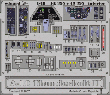 Eduard BIG4894 A-10 1/48 HOBBY BOSS