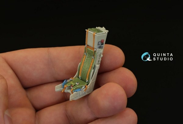 Quinta Studio QD32010 Mirage 2000-5 3D-Printed &amp; coloured Interior on decal paper (for Kitty Hawk kit) 1/32