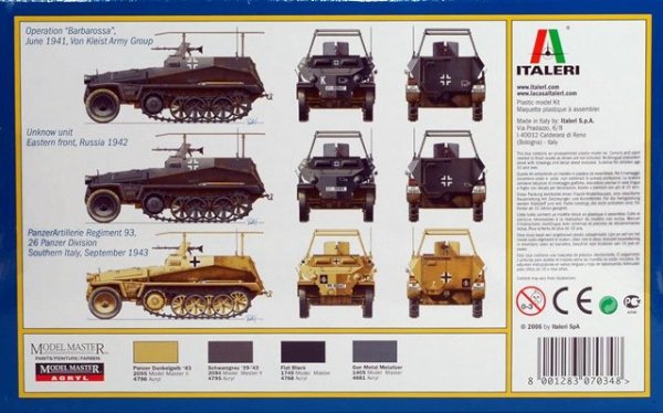 Italeri 7034 Sd. Kfz. 250/3 (1:72)