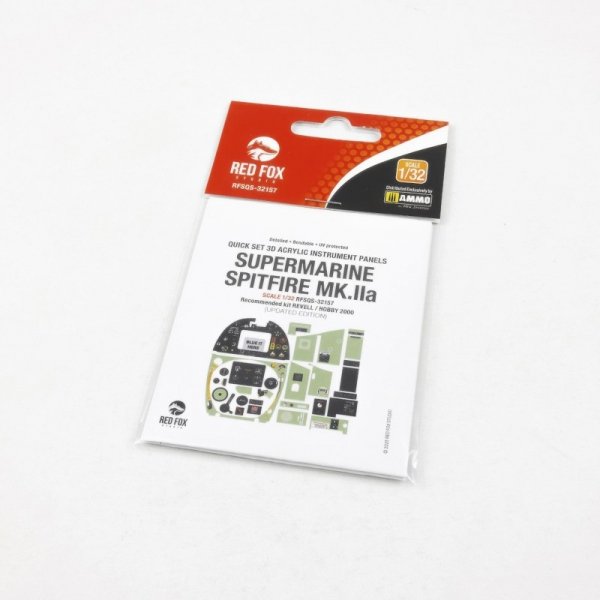 Red Fox Studio QS-32157 Spitfire Mk.IIa Updated for Revell/Hobby 2000 kit 1/32