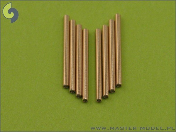 Master AM-72-002 P-47 Thunderbolt .50 Browning M2 barrels (8pcs)