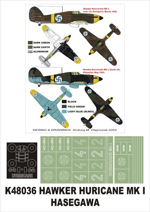 Montex K48036 Hawker Hurricane I 1/48