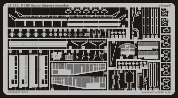 Eduard 48522 F/ A-18F exterior 1/48  (HASEGAWA)