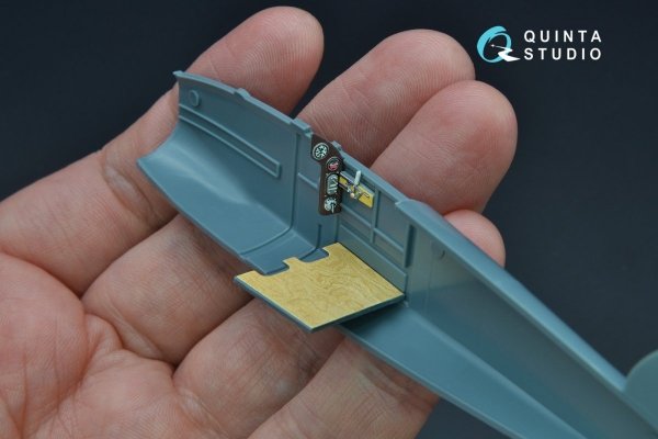 Quinta Studio QD48187 Albatros D.III OEFFAG 3D-Printed &amp; coloured Interior on decal paper (for Eduard kit) 1/48