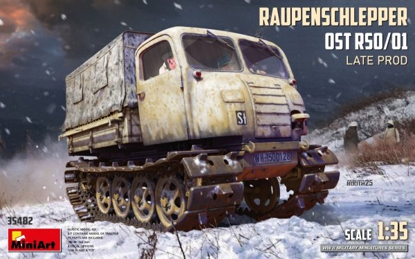 MiniArt 35482 Raupenschlepper Ost RSO/01. Late Prod 1/35