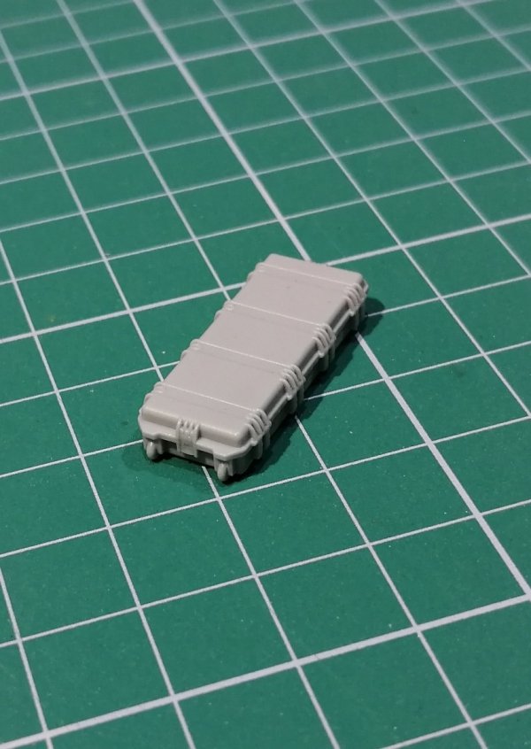 Eureka XXL E-063 Modern US Army PELICAN M249 Machine Gun Case 1/35