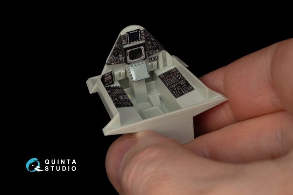 Quinta Studio QD48244 SR-71A 3D-Printed &amp; coloured Interior on decal paper (Revell) 1/48