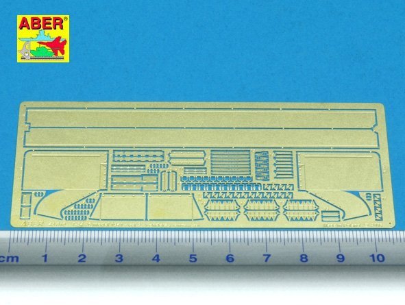 Aber 48010 Russian medium tank T-34/76 1941 model - vol. 3 - additional set - fenders (1:48)