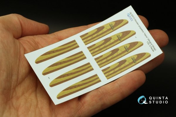 Quinta Studio QL32013 Wooden propellers Heine (Wingnut Wings) 1/32