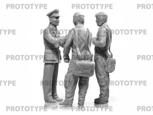 ICM 32115 WWII China Guomindang AF Pilots 1/32
