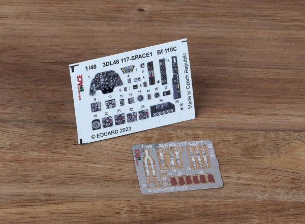 Eduard 3DL48117 Bf 110C SPACE EDUARD 1/48