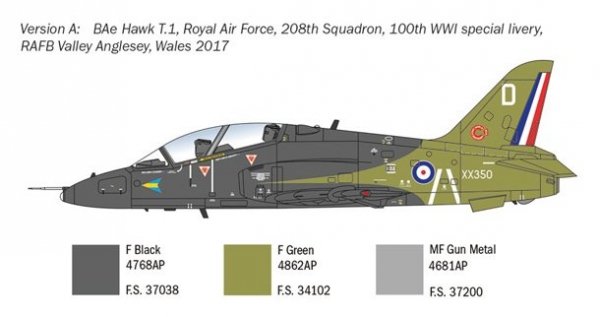 Italeri 2813 Hawk T Mk. I 1/48