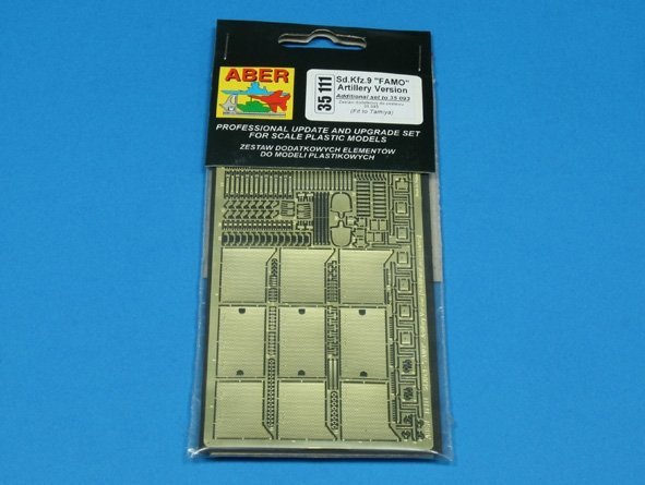 Aber 35111 Sd.Kfz.9 FAMO Vol.3 - zest dod z cz. do wersji ciagnika artyleryjskiego (TAM) (1:35)