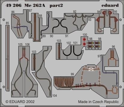 Eduard 49206 Me 262A Schwalbe 1/48 Tamiya