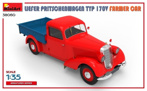 MiniArt 38060 LIEFER PRITSCHENWAGEN TYP 170V FARMER CAR 1/35