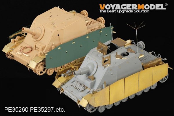 Voyager Model PE35260 WWII German Sturmpanzer IV Brummbar Early Version (For Tristar, Hobby Boss) 1/35