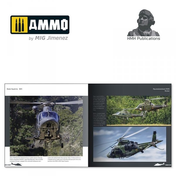 HMH Publications DH-024 Agusta Westland A109 &amp; the Belgian Air Force A109 Display Team ( English version )