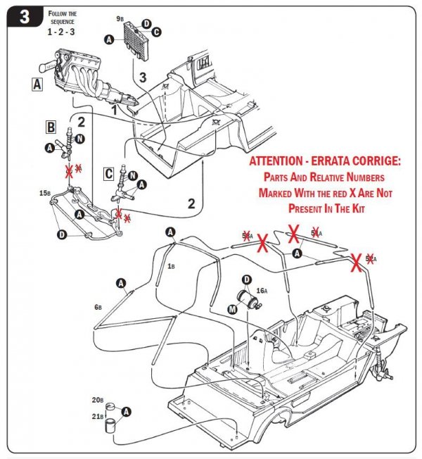 Italeri 3664 Ford Escort Zakspeed Gr.2 1/24