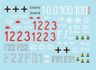 Star Decals 35-C1274 German Funklenk tanks # 3 1/35