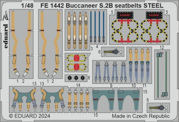 Eduard BIG49414 Buccaneer S.2B AIRFIX 1/48