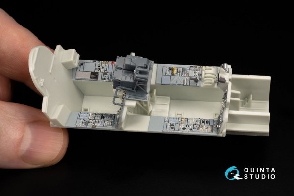 Quinta Studio QD+48058 Tornado F.3 3D-Printed &amp; coloured Interior on decal paper (Revell) (with 3D-printed resin parts) 1/48