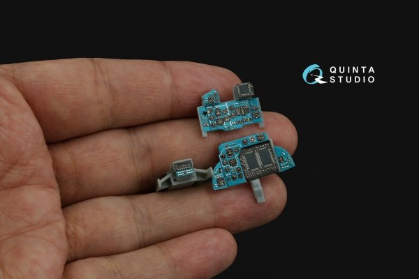 Quinta Studio QDS-48505 MiG-31BM 3D-Printed &amp; coloured Interior on decal paper (Hobby Boss) (Small version) 1/48