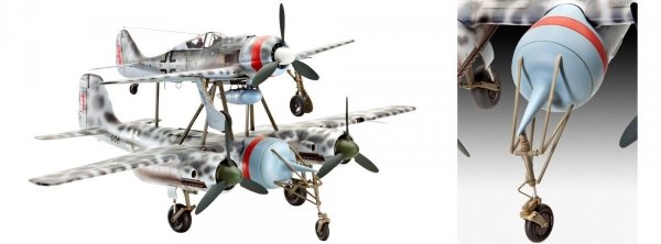 Revell 04824 TA 154 Mistel &amp; Focke Wulf Fw 190 (1:48)