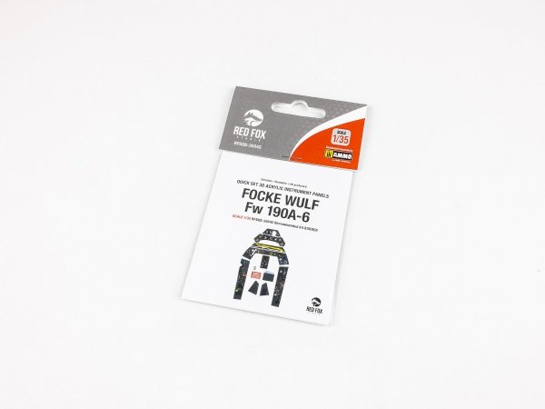 Red Fox Studio QS-35042 Focke Wulf Fw 190A-6 with WGr.21 panel Border 1/35