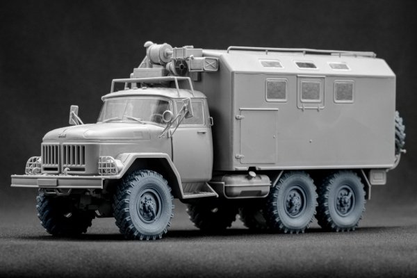 ScaleX WM 35017S ZIL 131 Sagged wheel set (for ICM) 1/35