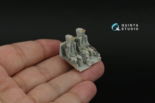 Quinta Studio QD72097 A-6E TRAM Intruder 3D-Printed &amp; coloured Interior on decal paper (Fujimi) 1/72