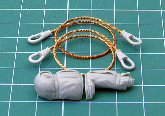 Eureka XXL ER-3556 Towing cables for T-54 (1:35)