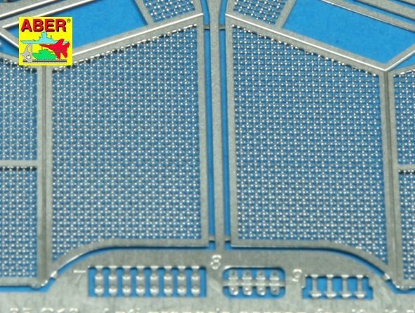Aber 35G19 Anti grenade screen for KwK 38 Lavete (1:35)