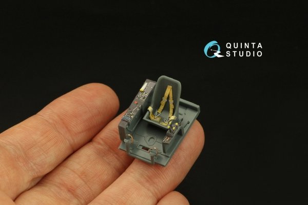 Quinta Studio QD48386 BF 110G 3D-Printed &amp; coloured Interior on decal paper (Eduard) 1/48