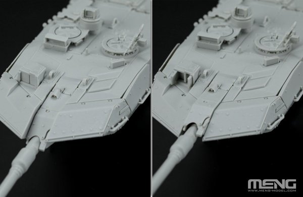 Meng Model 72-002 Leopard 2 A7 German Main Battle Tank 1/72
