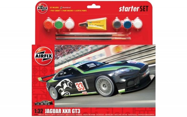 Airfix 55306A Jaguar XKRGT Starter Set (1:32)