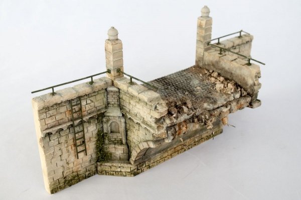 RT-Diorama 35012 Destroyed bridgehead 1/35