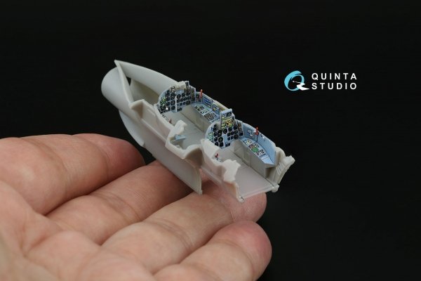 Quinta Studio QDS-72167 Su-17UM3 3D-Printed &amp; coloured Interior on decal paper (Modelsvit) (small version) 1/72
