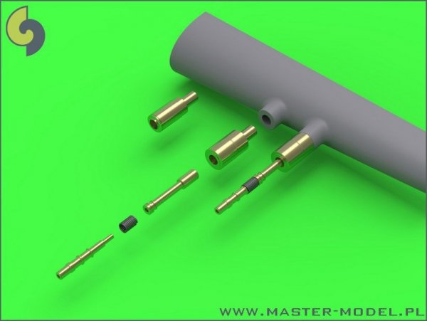 Master AM-48-095 Fairey Firefly - Hispano 20mm cannons with uncovered barrels (1:48)