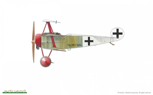 Eduard 7039 Fokker Dr. I 1/72