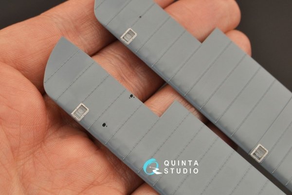 Quinta Studio QD48276 Sopwith Camel F.1 3D-Printed &amp; coloured Interior on decal paper (Eduard) 1/48