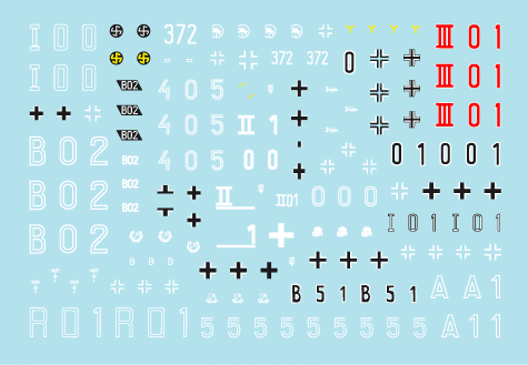 Star Decals 72-A1004 Befehlspanzer # 2 1/72