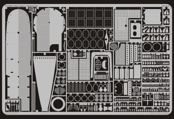 Eduard BIG5301 GATO CLASS SUBMARINE 1/72 REVELL