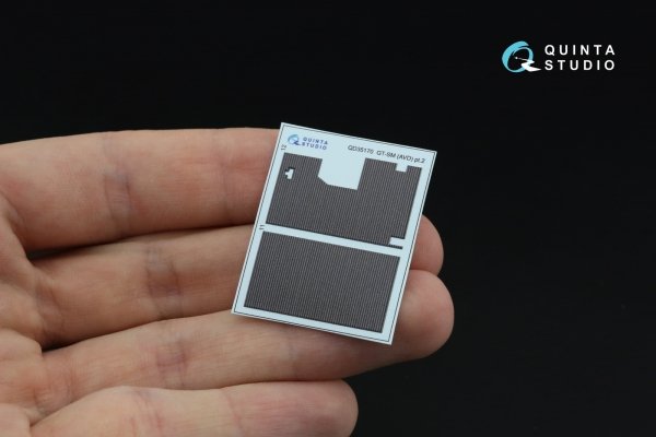 Quinta Studio QD+35170 GT-SM 3D-Printed &amp; coloured Interior on decal paper (AVD) (with 3D-printed resin parts) 1/35