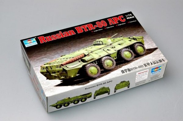 Trumpeter 07267 Russian BTR-80 Armoured Personnel Carrier (1:72)