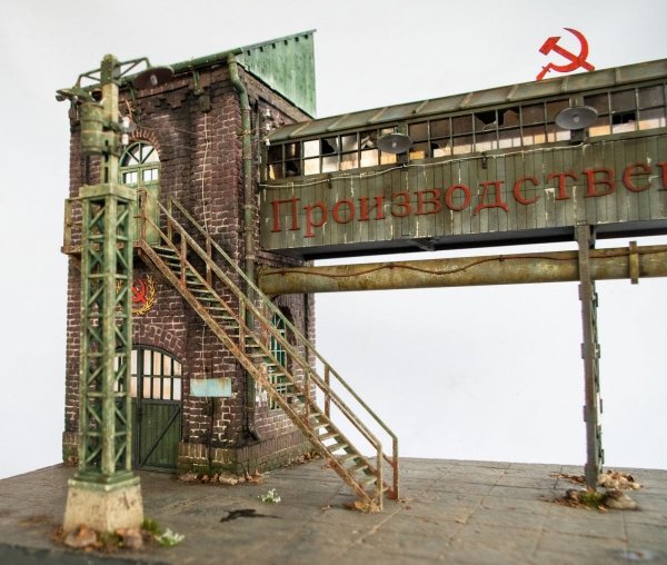 RT-Diorama 35590 Industrial stairs 1/35