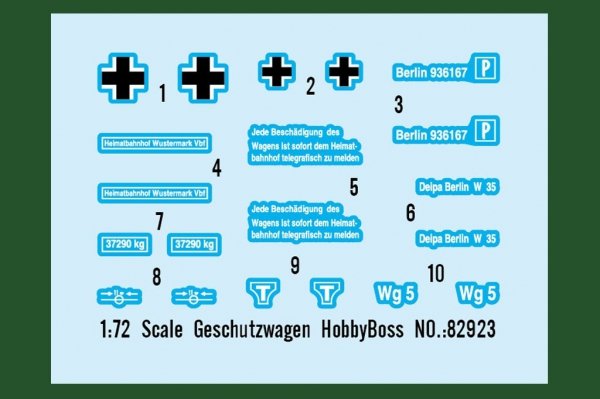Hobby Boss 82923 Geschutzwagen 1/72