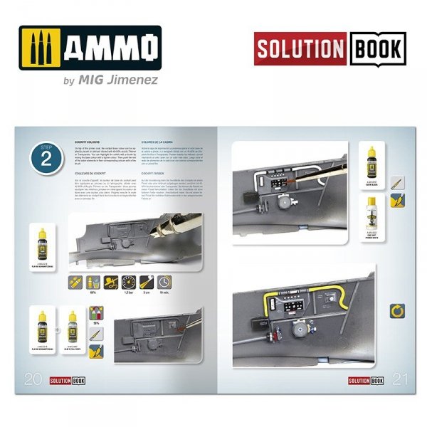 Ammo of Mig 6526 How to Paint WWII Luftwaffe Mid War Aircraft SOLUTION BOOK